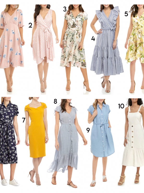 10 Dresses Under $40 – Belk Summer Sale