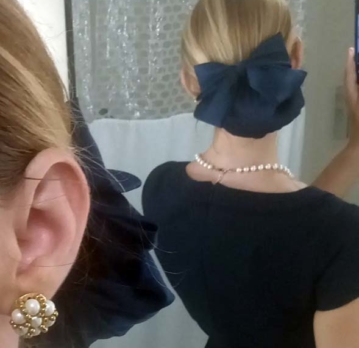 Ridiculously Easy & Elegant Flight Attendant Hair Style- The Modern Snood